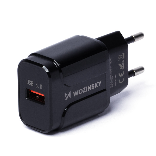 Wozinsky USB 3.0 Wandladegerät schwarz (WWC-B02)