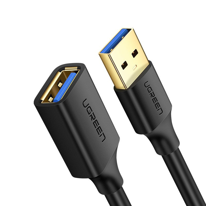 Ugreen cavo prolunga USB 3.0 (femmina) - USB 3.0 (maschio) adattatore 1m  nero (10368) in Hurtel - grossista di accessori per dispositivi mobili